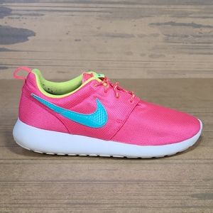 Nike Roshe One GS Hyper Pink Hyper Jade Kids Shoes